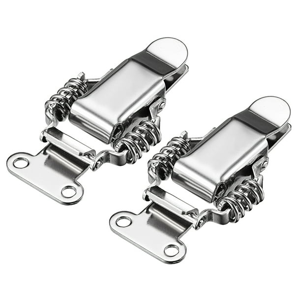 Package of 8 49mm Length 304 Stainless Steel Safety Clamps for Box Case Clamps Spring Lever Locks Package of 8 49mm Length 304 Stainless Steel Safety Clamps for Box Case Clamps Spring Lever Locks